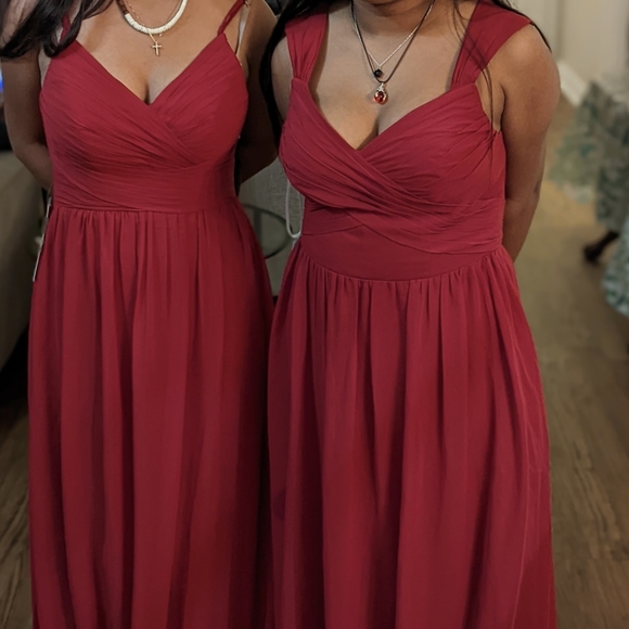 Azazie NAVY dress BOGO 💥 - Picture 5 of 7